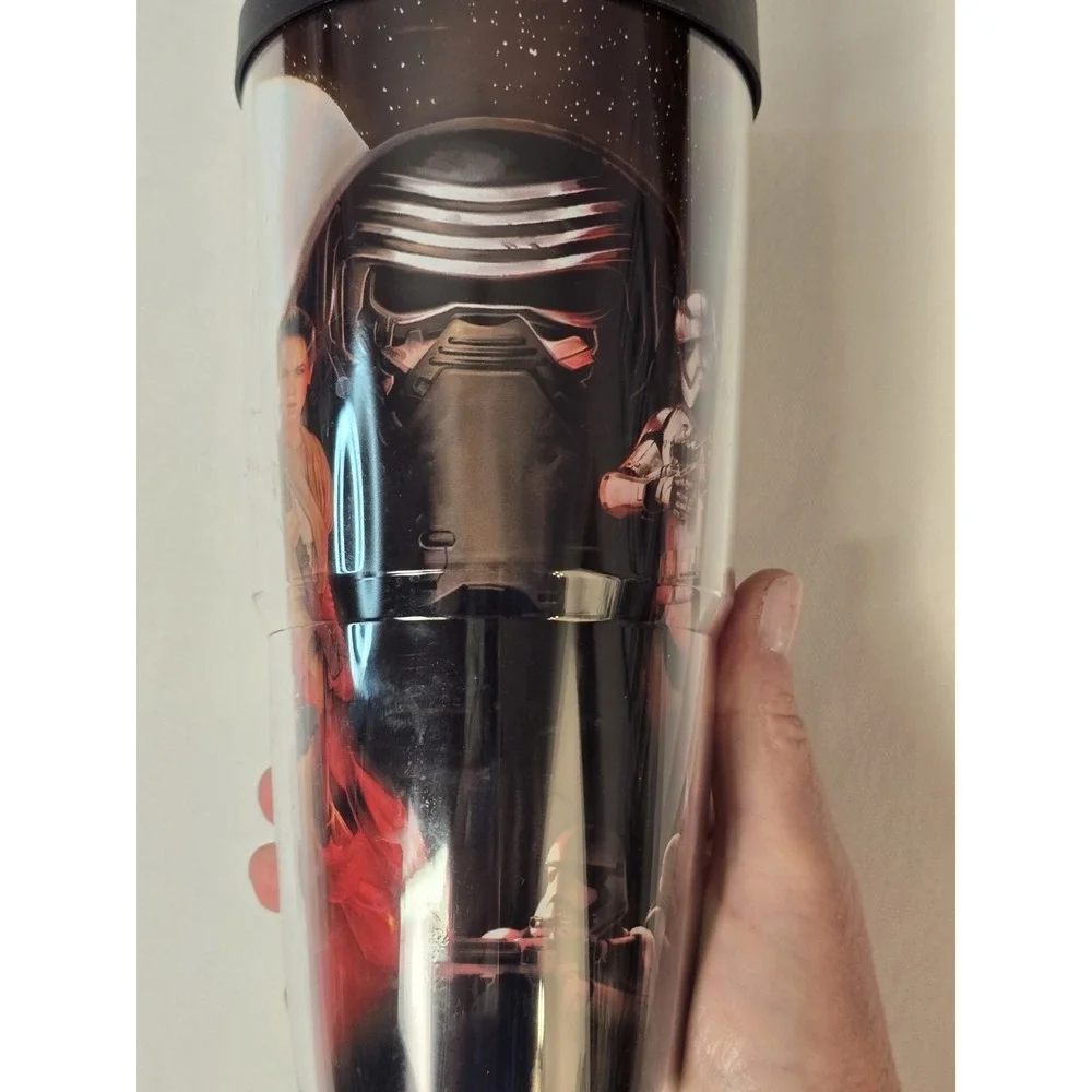 Tervis Star Wars Tumbler Collectible‎ Movie Characters Black Lid Insulated NEW